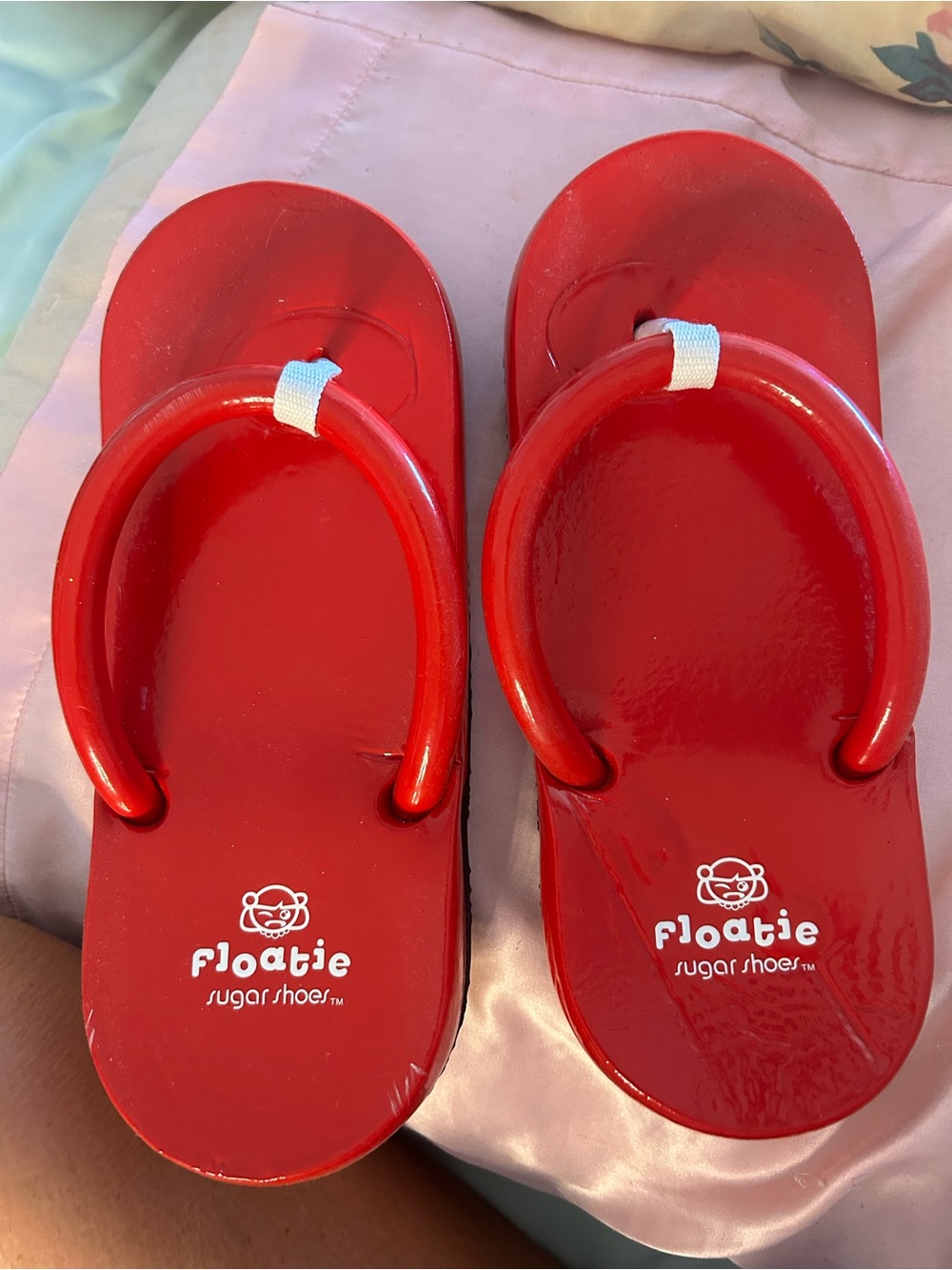 Floaties vintage Red Flip Flops